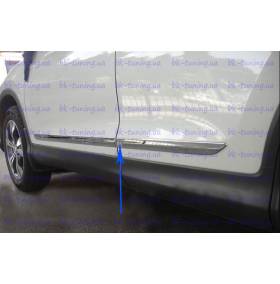 Молдинги на двери Honda CRV 2012 (CRV-D24)