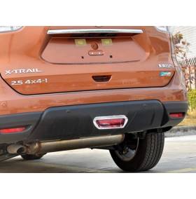 Хром на задний фонарь Nissan X-Trail 2014 (NX-L45)