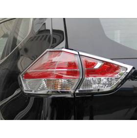 Хром на задние фонари Nissan X-Trail 2014 (NX-L42)