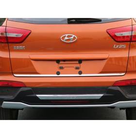 Хром на багажник (под номера) Hyundai IX25 (HX-D48)